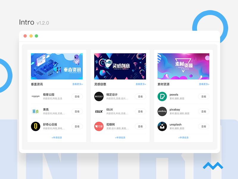 [模板主題] 完整版“Intro”個性博客模板主題（包含演示數據）